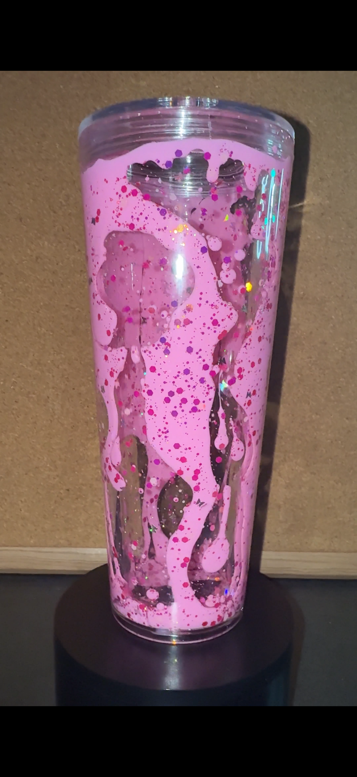 24oz snow-globe cup